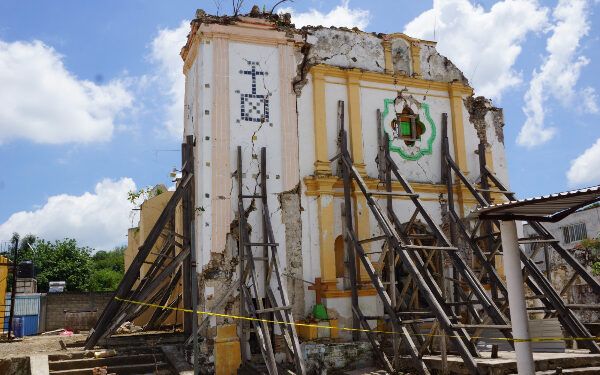 Comienza en Atzizihuacan rehabilitación de templos dañados por sismo de 2017