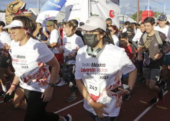 Éxito, carrera de Cruz Roja en San Andrés Cholula