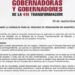 Respaldan gobernadores de Morena la elección del candidato presidencial
