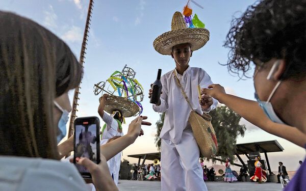 Listos para la fiesta del Huey Atlixcáyotl