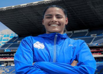Llega a las franjitas Micaela Brítez, portera argentina