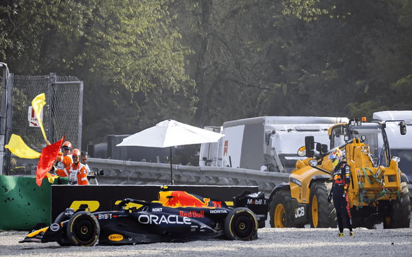 Checo finaliza tercero en las prácticas de Monza; Sainz primero y Max el quinto mejor