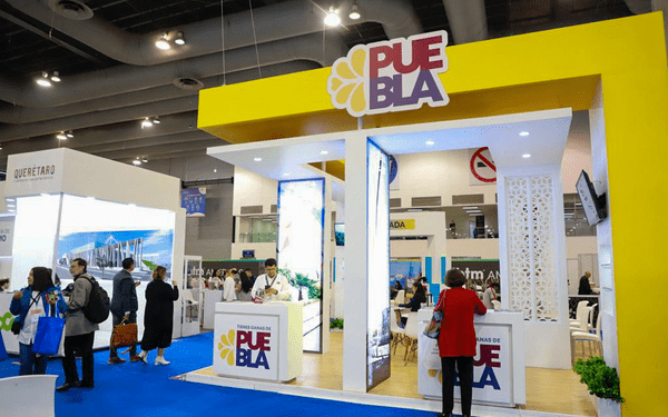 Puebla participa en la IBTM Américas en la CDMX