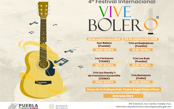 Regresa a Puebla el Festival Internacional Vive Boleto