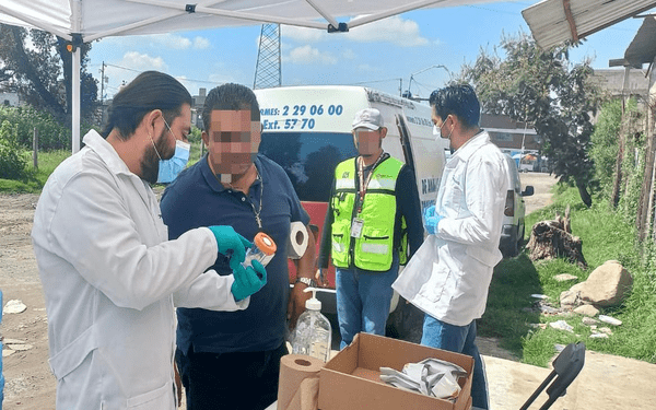 Realizan antidoping a transportistas