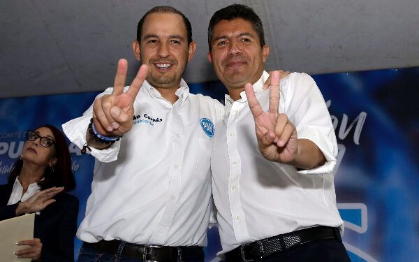 Destapa líder del PAN a Eduardo Rivera