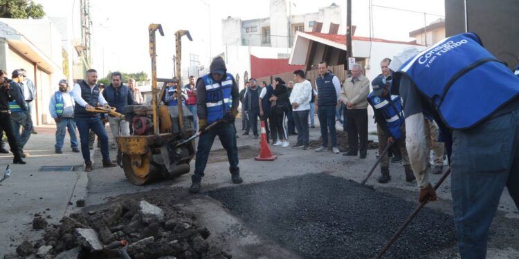 Inicia sexta etapa de bacheo en Puebla capital