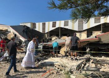 Sube a 11 el número de muertos tras desplome del techo de una iglesia en Tamaulipas