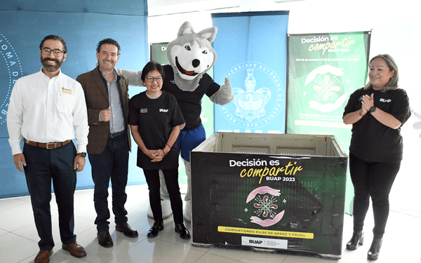 BUAP arranca la campaña “Decisión es compartir 2023”