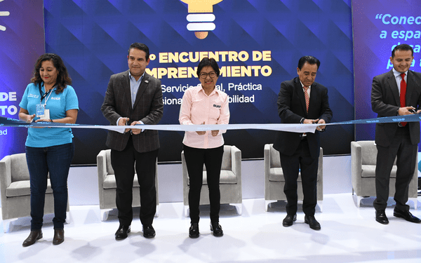Rectora BUAP inaugura el Encuentro de Emprendimiento en el Servicio Social, Práctica Profesional y Empleabilidad