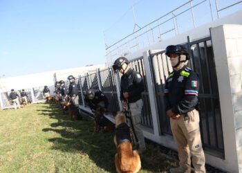 Inauguran instalación de unidad canina