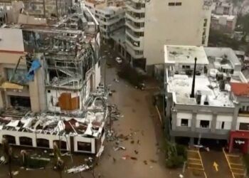 Van 45 muertos tras paso del huracán «Otis» en Guerrero
