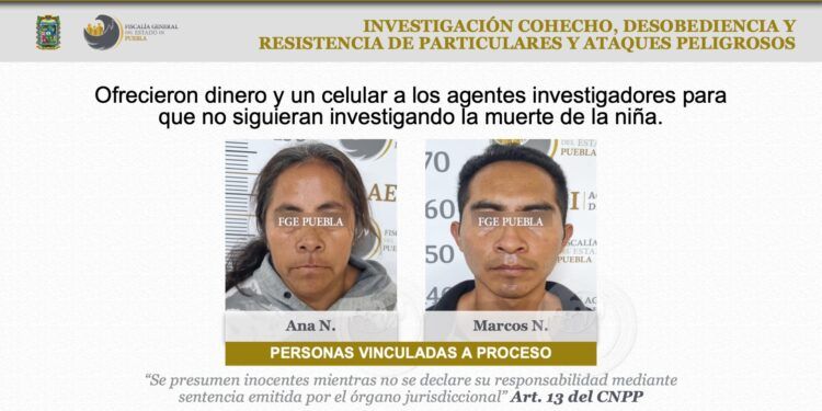 Maltrato de menor sería feminicidio