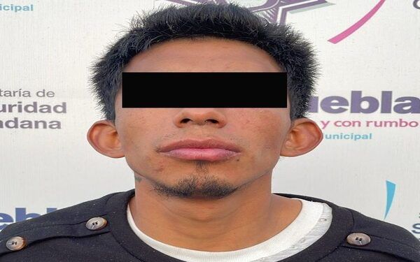 SSC Puebla detiene a “El Pajarito”, multiasaltante de tiendas de conveniencia
