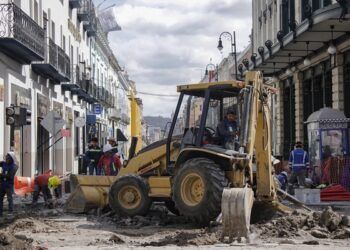 Retoma ayuntamiento de Puebla rehabilitación de vialidad tras acuerdo con el INAH
