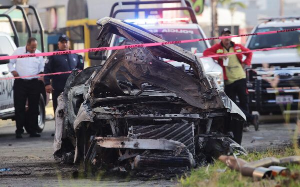 Buscan a chofer responsable de accidente en la Atlixcáyotl donde hubo tres calcinados