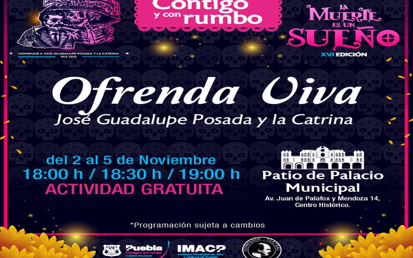 Invitan a participar en últimas actividades de la XVI Edición de “La Muerte es un Sueño”