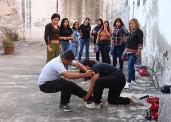 Congreso de Puebla realiza segundo taller de defensa personal para trabajadoras del Poder Legislativo