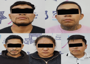 SSC Puebla detiene a integrantes de bandas dedicadas al robo de vehículos