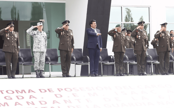 Rinde protesta el nuevo Coordinador de la Guardia Nacional en Puebla