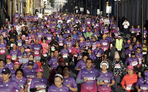 Todo listo para la fiesta maratónica de Puebla