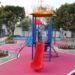 Ayuntamiento entrega rehabilitación de dos parques en San José Mayorazgo