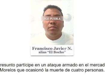 Detienen a «El Bocho» implicado en asesinatos del Mercado Morelos