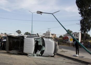 Hay 400 accidentes viales al mes en la ciudad