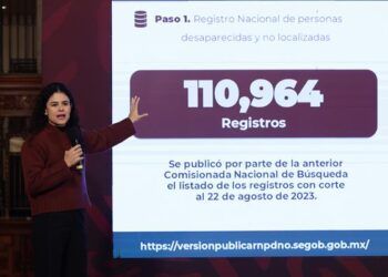 Gobierno de México asegura que únicamente hay 12.300 desaparecidos