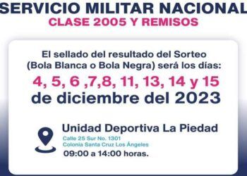 Convocan a sellado de Cartilla Militar en Puebla capital