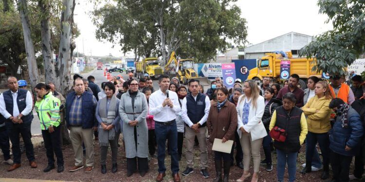 Inicia construcción de red pluvial en San Felipe Hueyotlipan