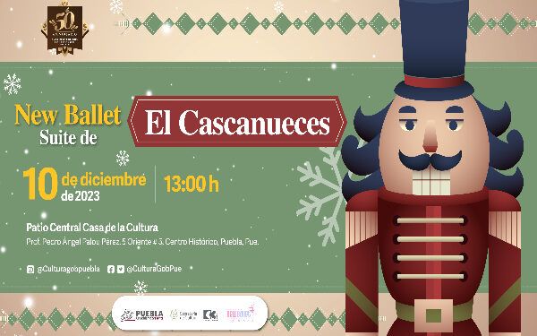 Expo, música y baile en Casa de la Cultura Puebla por temporada decembrina