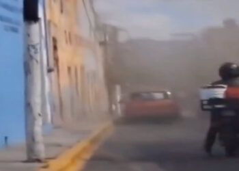 Sismo daña estructura de una casona en Atlixco