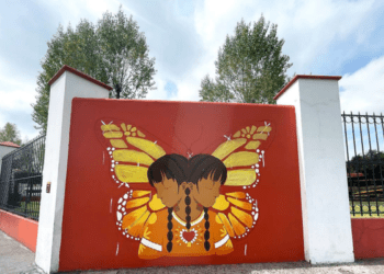 Contra la xenofobia, murales para la reflexión