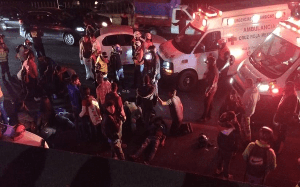 FGJCDMX investiga muerte de migrantes poblanos atropellados en la México-Puebla