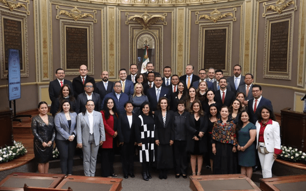 Sergio Salomón rinde su Primer Informe de Gobierno ante el Congreso de Puebla