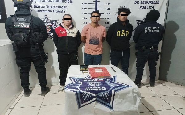 Asaltante de negocios es detenido en Texmelucan
