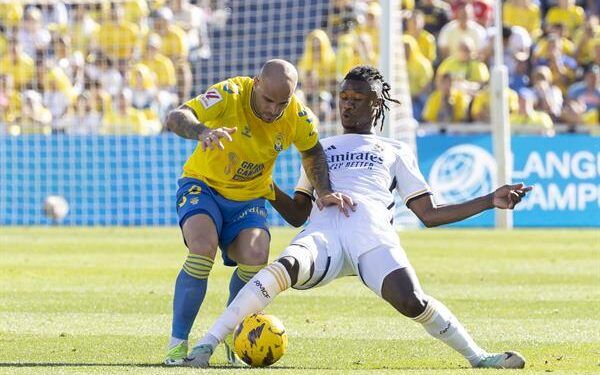 Con polémica, Real Madrid remonta y vence a Las Palmas