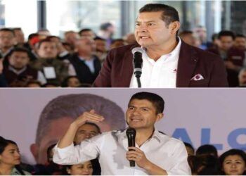 Alejandro Armenta y Eduardo Rivera finalizan sus precampañas