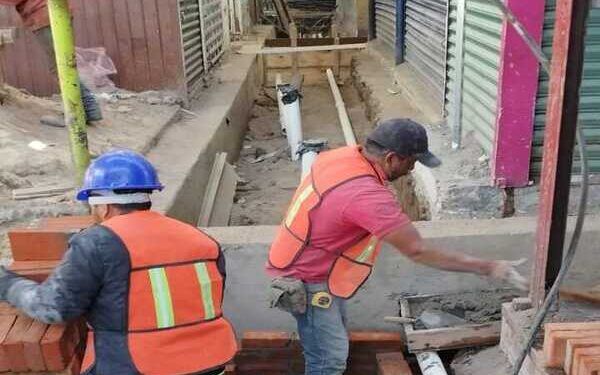 Avanzan trabajos de rehabilitación del mercado “Domingo Arenas” en Texmelucan