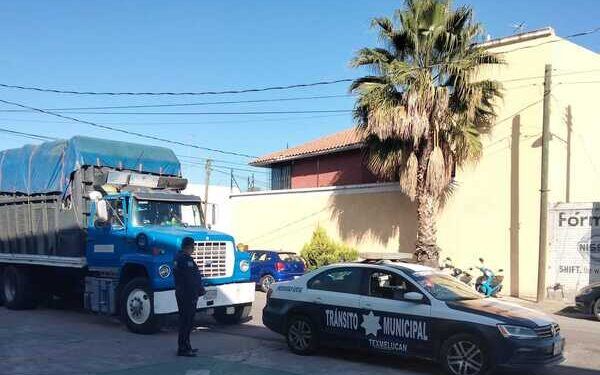 Recuperan en Texmelucan dos camiones de autotransporte con reporte de robo