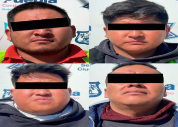 SSC Puebla detiene a cuatro hombres por posesión de droga