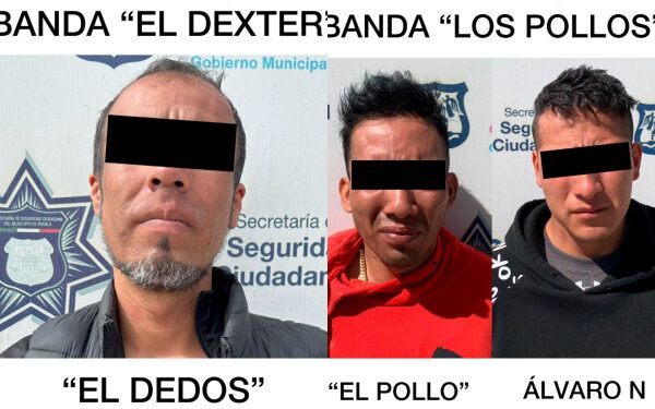 SSC Puebla detiene a asaltantes de  Oxxos
