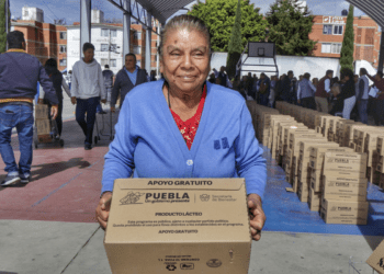 Entregan producto lácteo en la capital