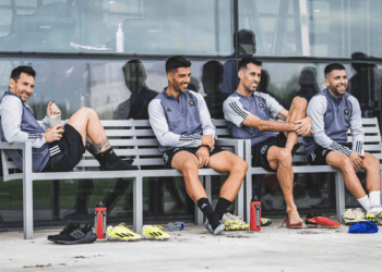 Messi y Luis Suárez entrenan juntos por primera vez en el Inter de Miami