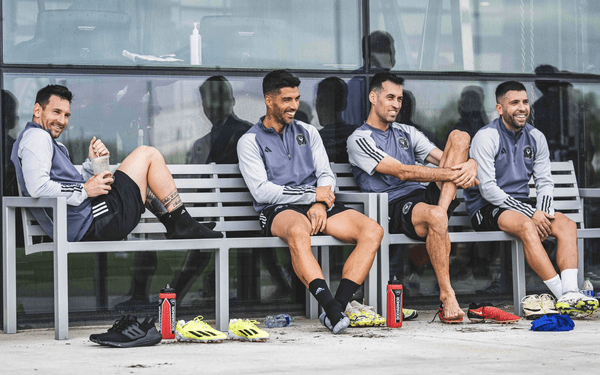 Messi y Luis Suárez entrenan juntos por primera vez en el Inter de Miami