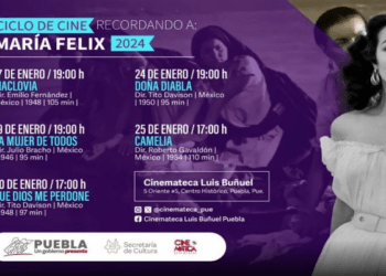 Cinemateca Luis Buñuel presentará ciclo de cine en honor a María Félix