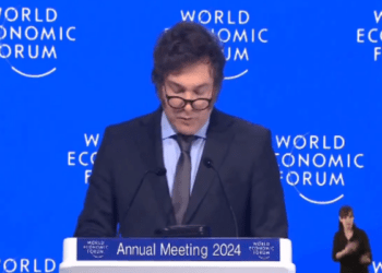 Milei se presenta en el Foro Davos en Suiza