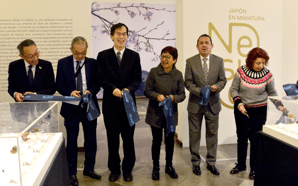 Museo Universitario de la BUAP recibe la muestra “Netsuke. Japón en miniatura”