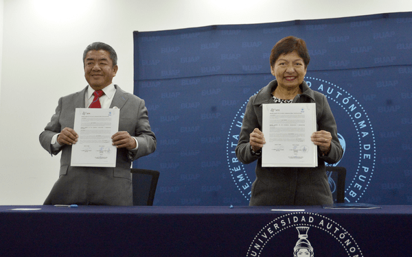 BUAP y Universidad Fuerza Migrante firman convenio de colaboración